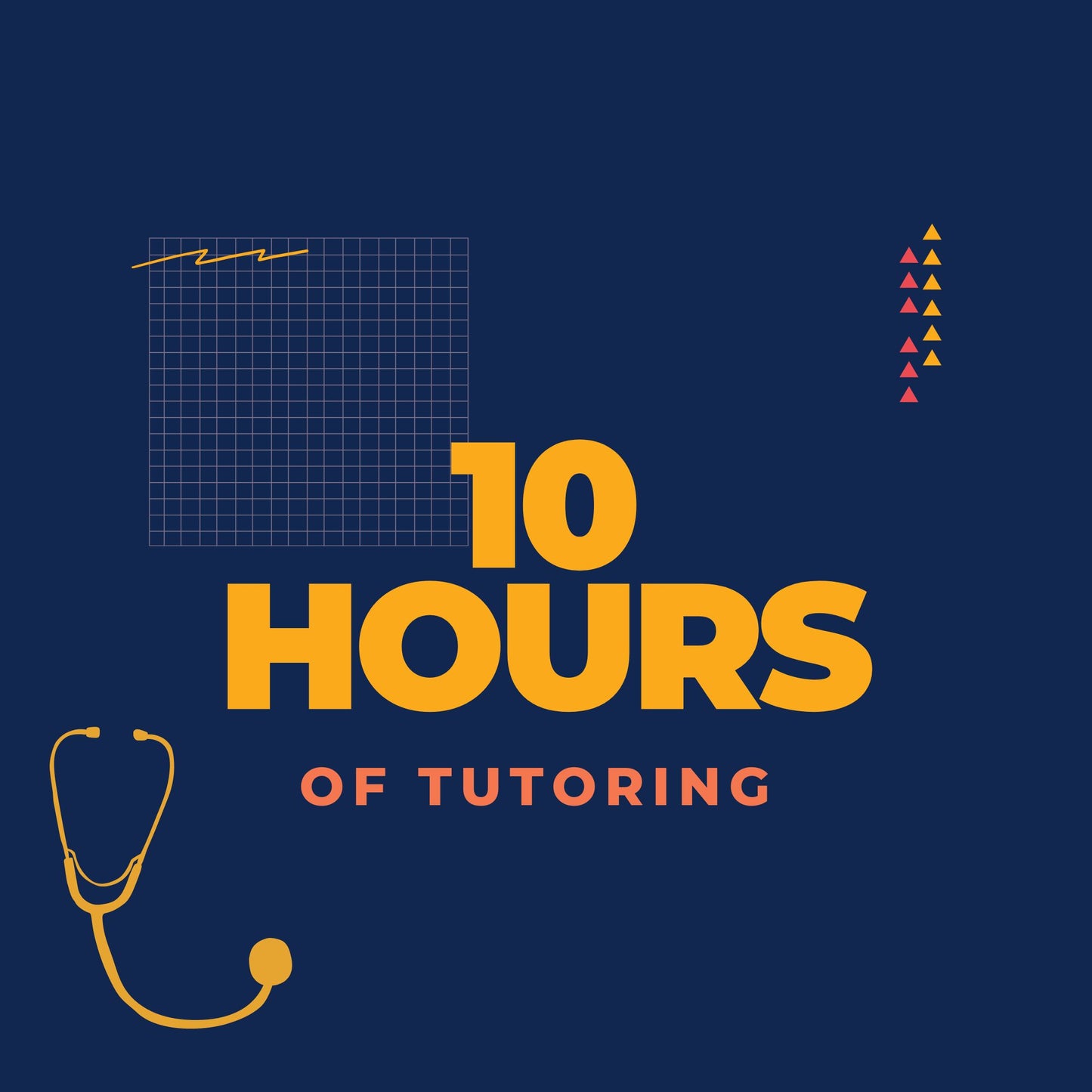 10 Hours of Tutoring