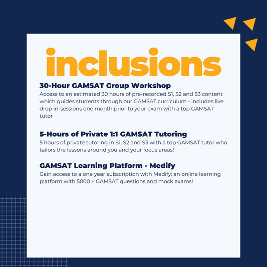 GAMSAT Elevate Package