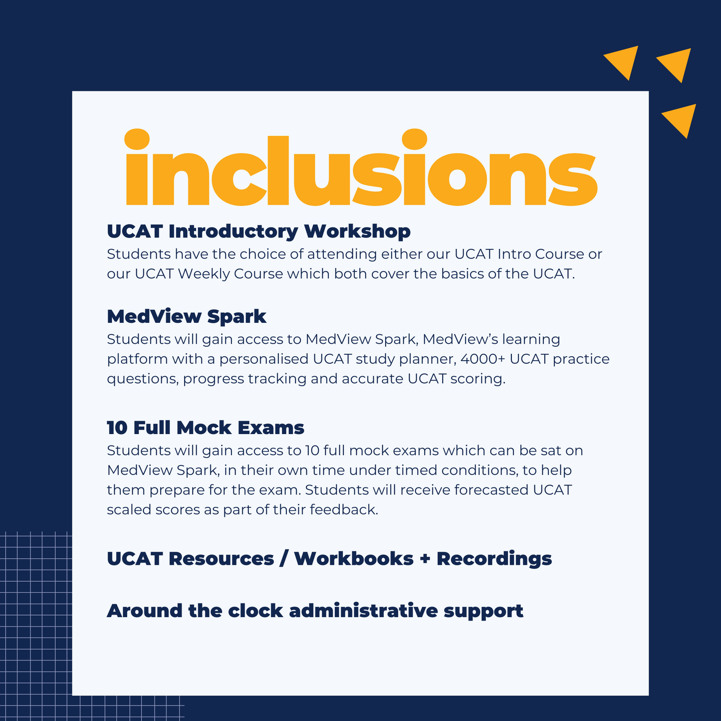 UCAT Accelerate Package