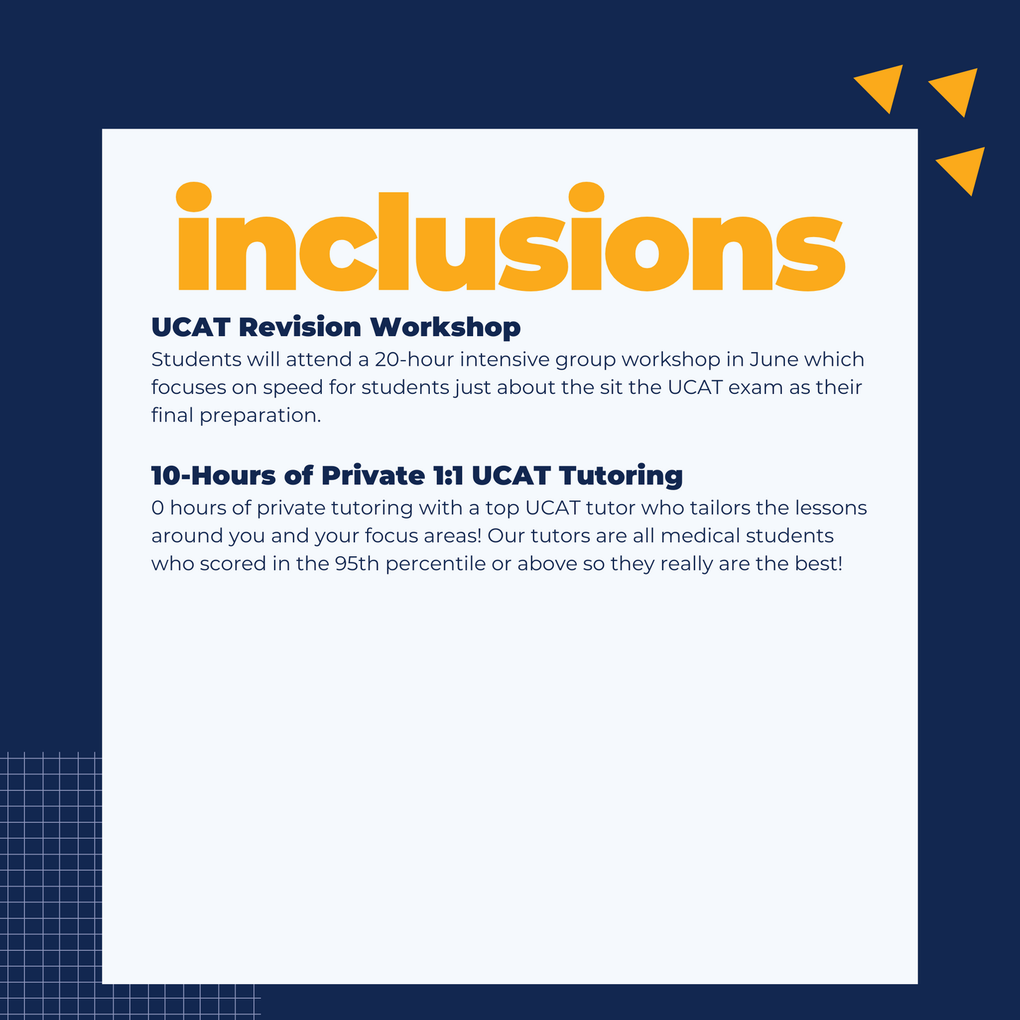 UCAT Accelerate Package